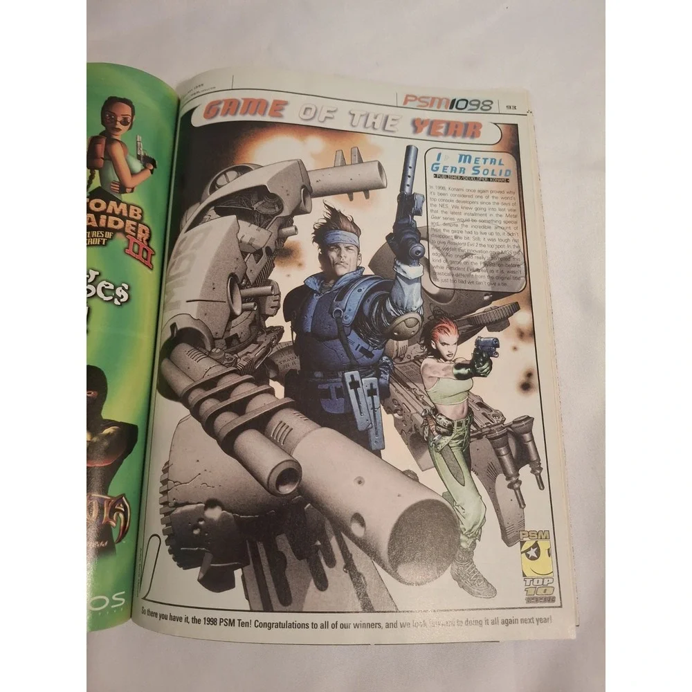 PlayStation Magazine Jan '99 Preview No 17 Vol 3 Resident Evil 2 Silent Hill 2